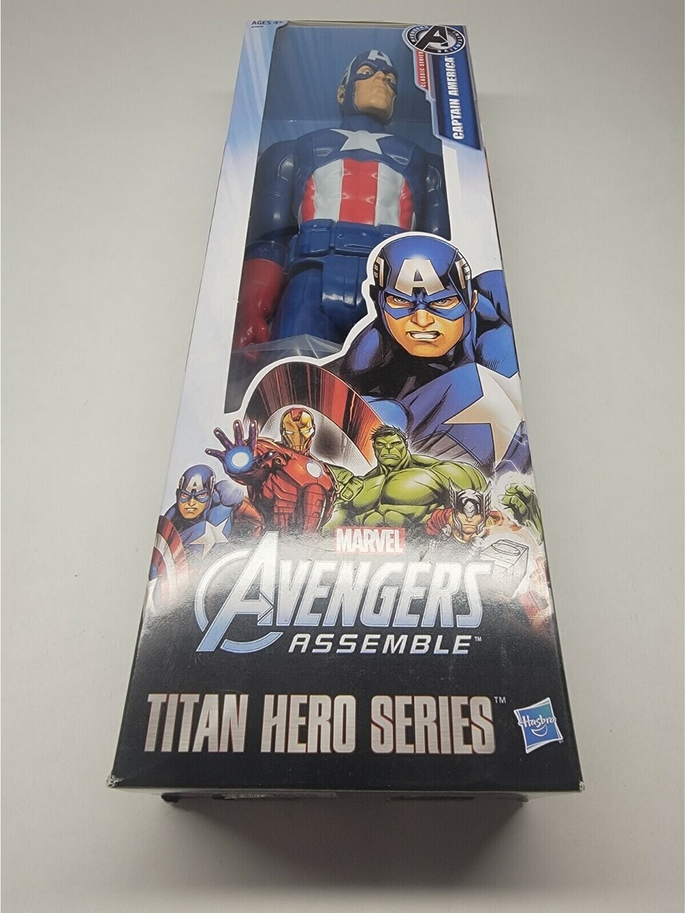 Marvel Avengers Titan Hero Series CAPTAIN AMERICA Action Figure 12"